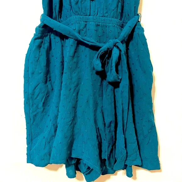 Loft Petite Clip Dot Romper NWT - Picture 4 of 7